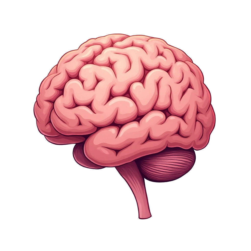 Human Brain Illustration